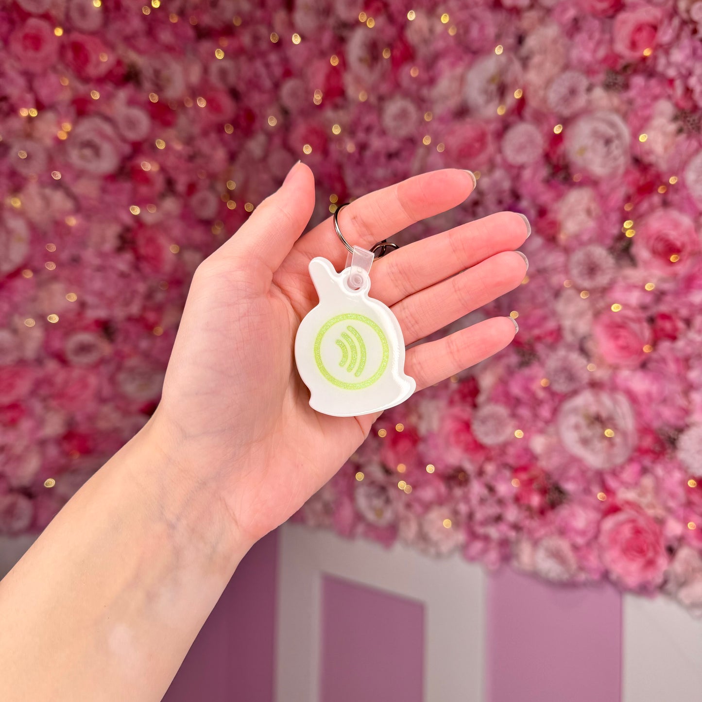 NFC Dipped Caramel Apple keychain Free US Delivery