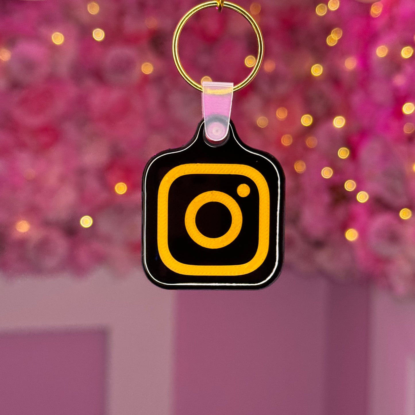 NFC Instagram keychain Free US Delivery