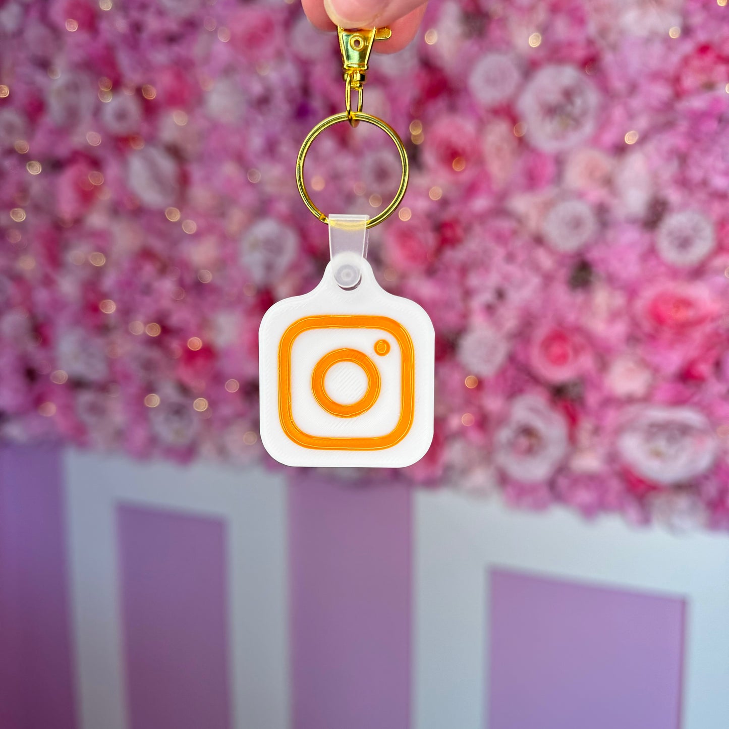NFC Instagram keychain Free US Delivery