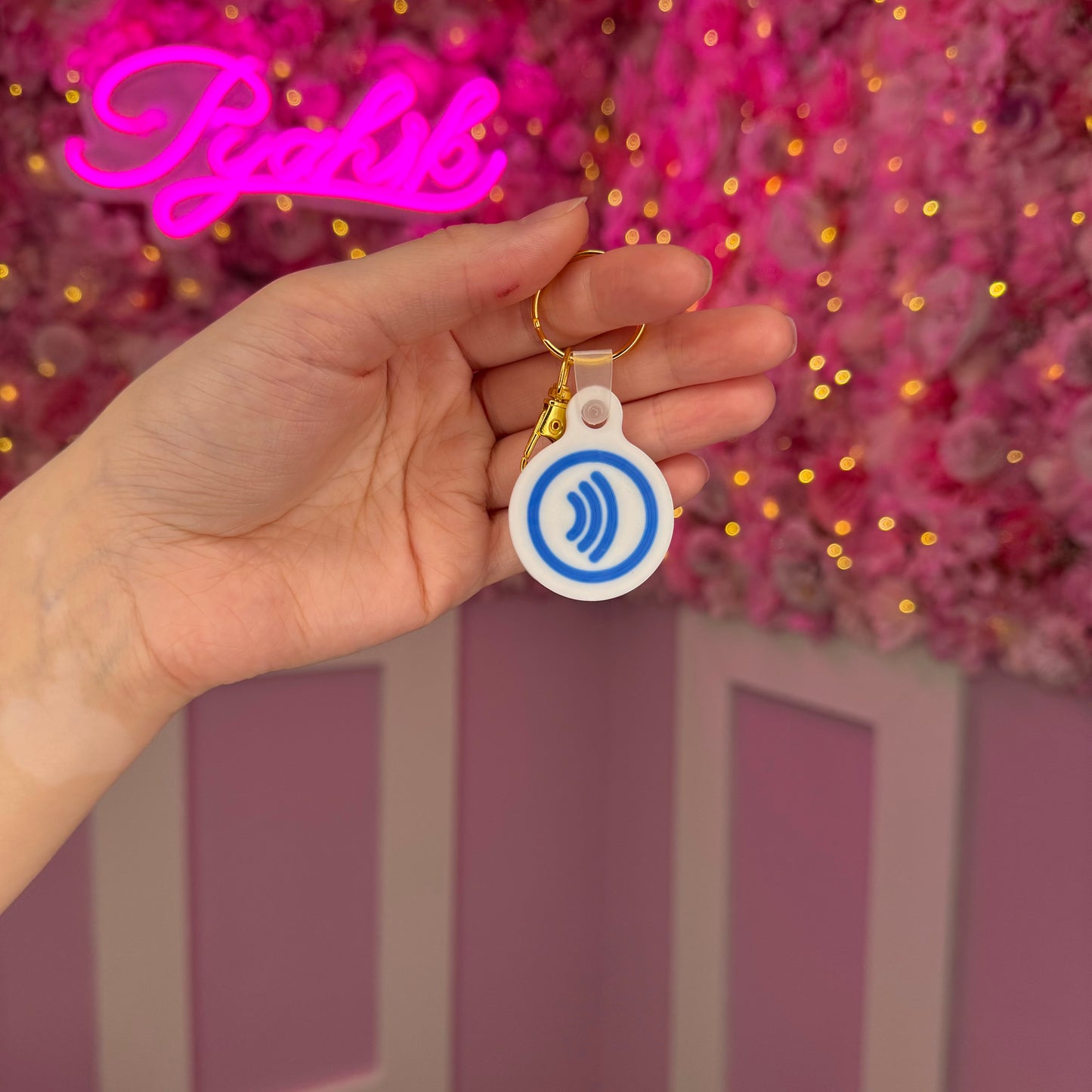 NFC Evil Eye keychain Free US Delivery