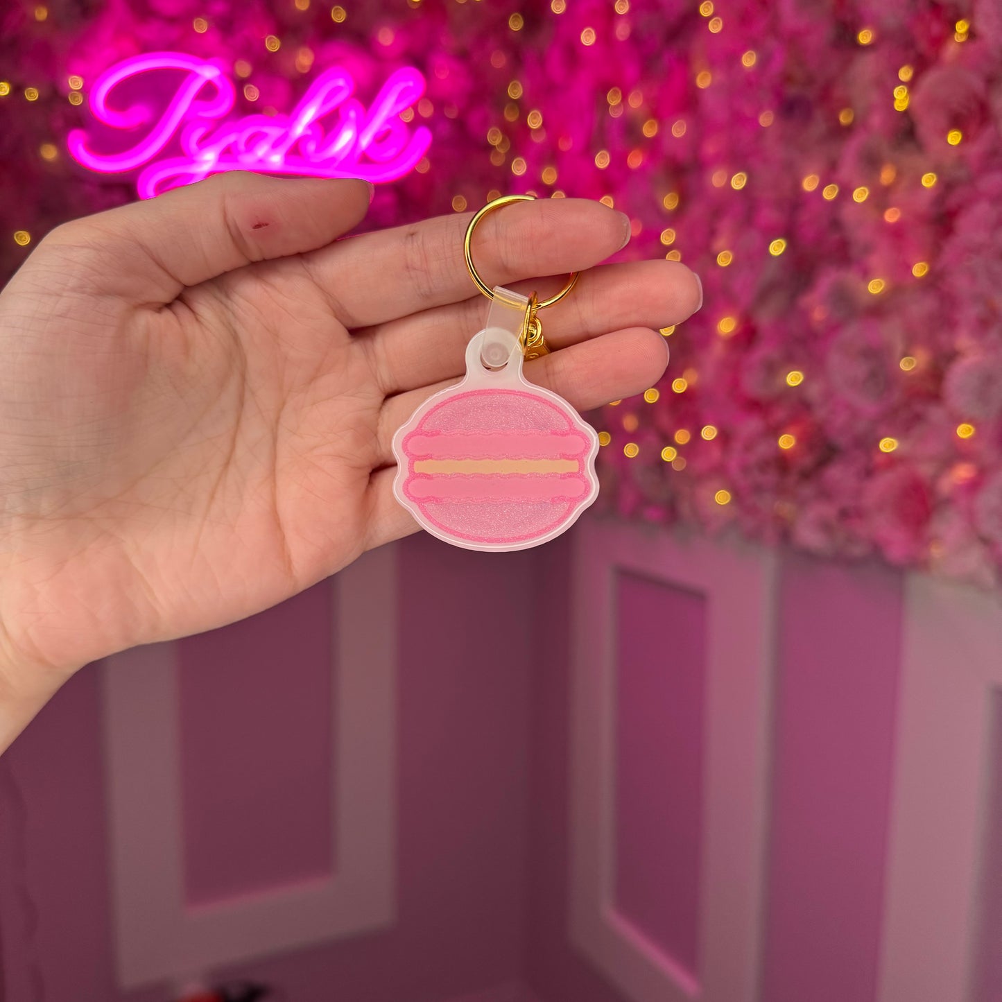 NFC Macaron keychain Free US Delivery