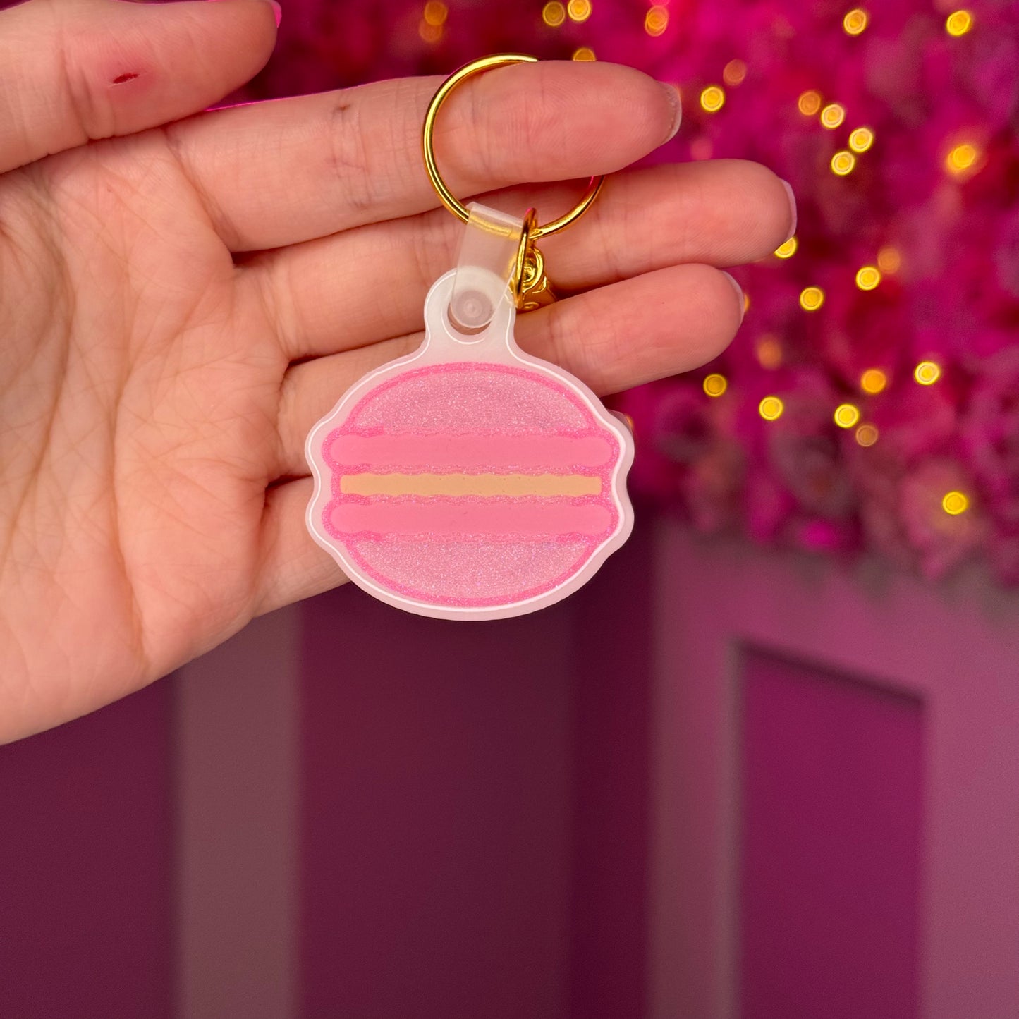 NFC Macaron keychain Free US Delivery
