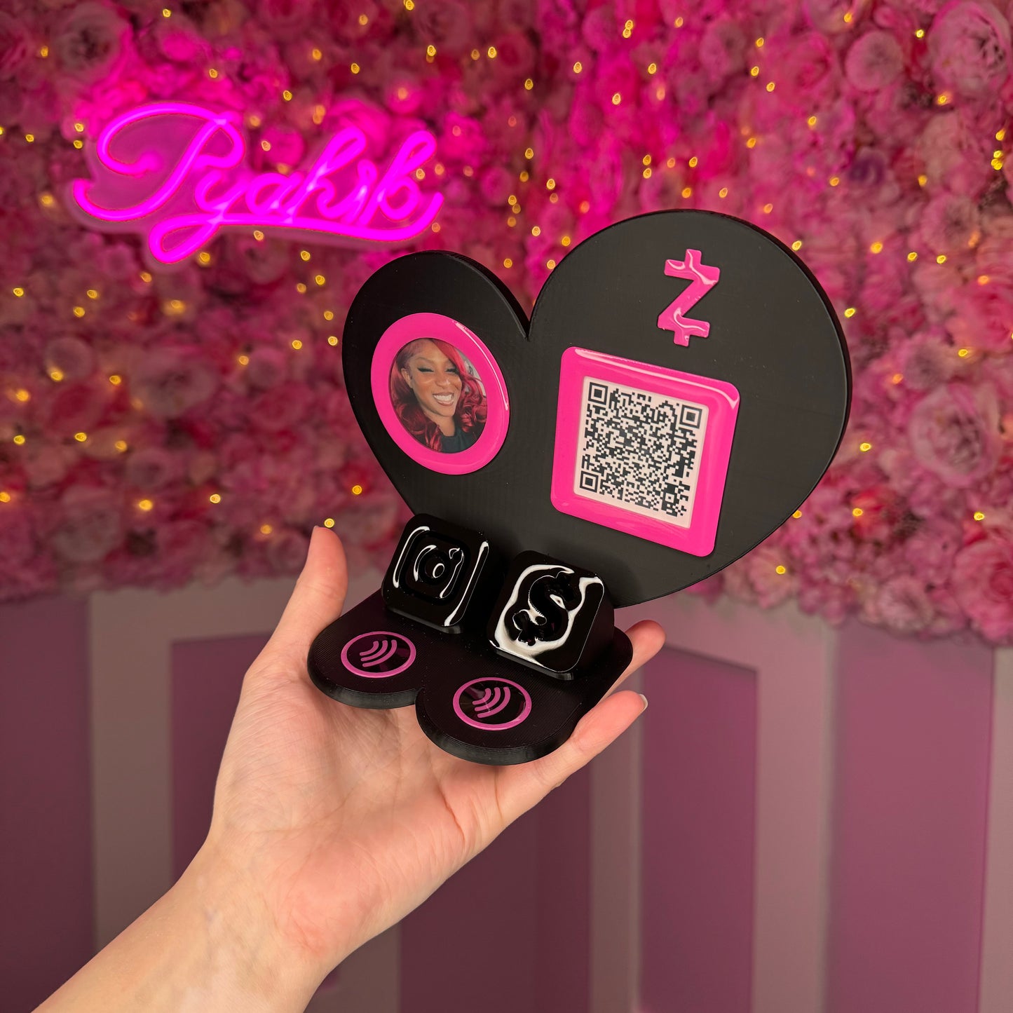 2 Payment Stand, logo AND INSTAGRAM FREE US DELIVERY