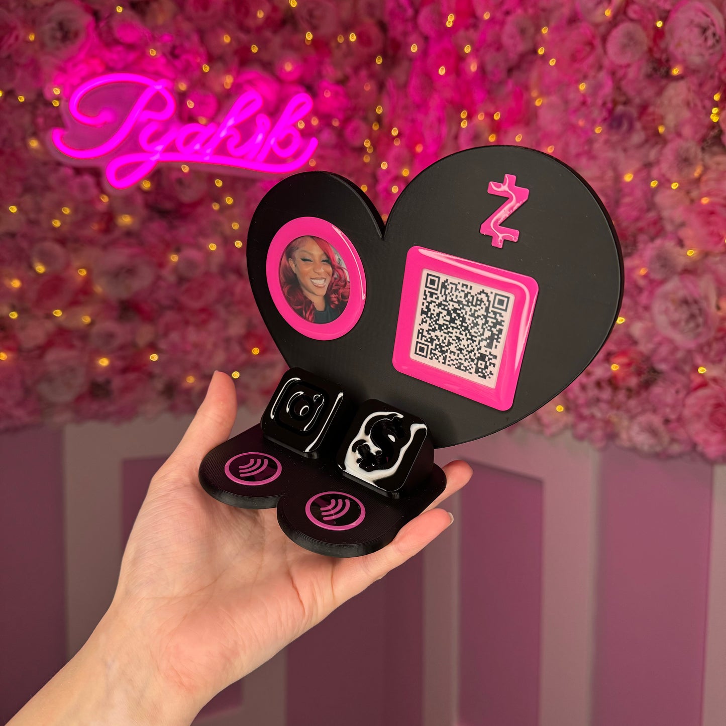 2 Payment Stand, logo AND INSTAGRAM FREE US DELIVERY