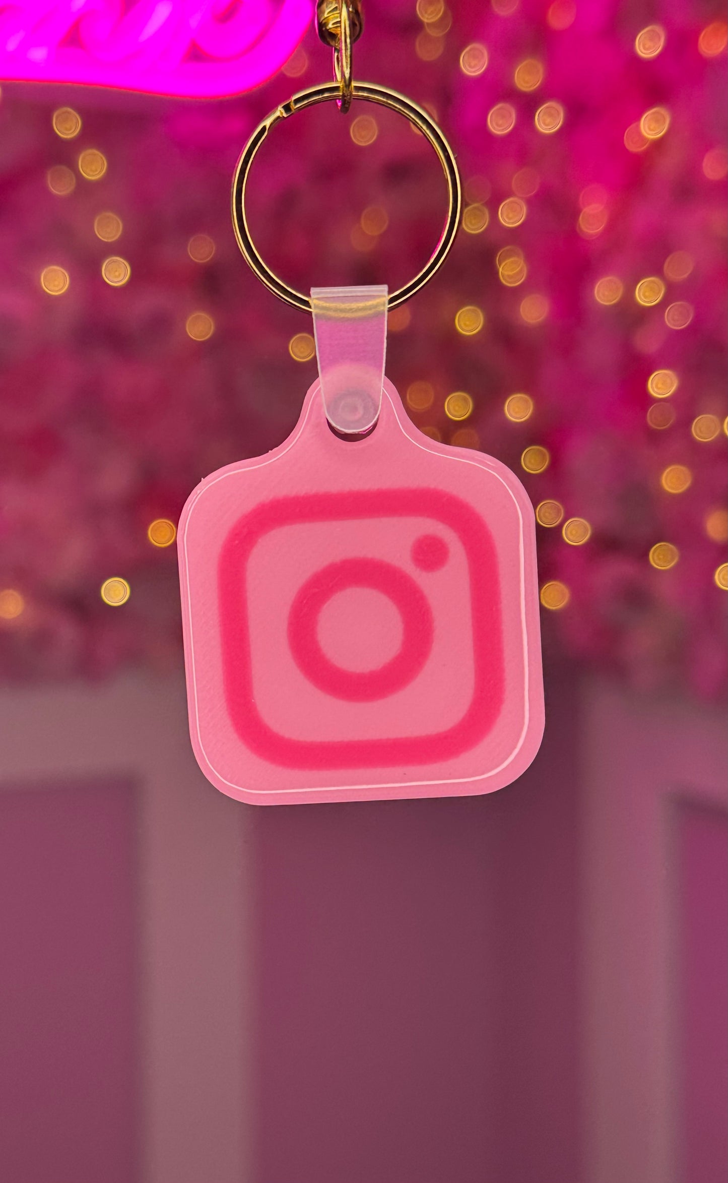 NFC Instagram keychain Free US Delivery