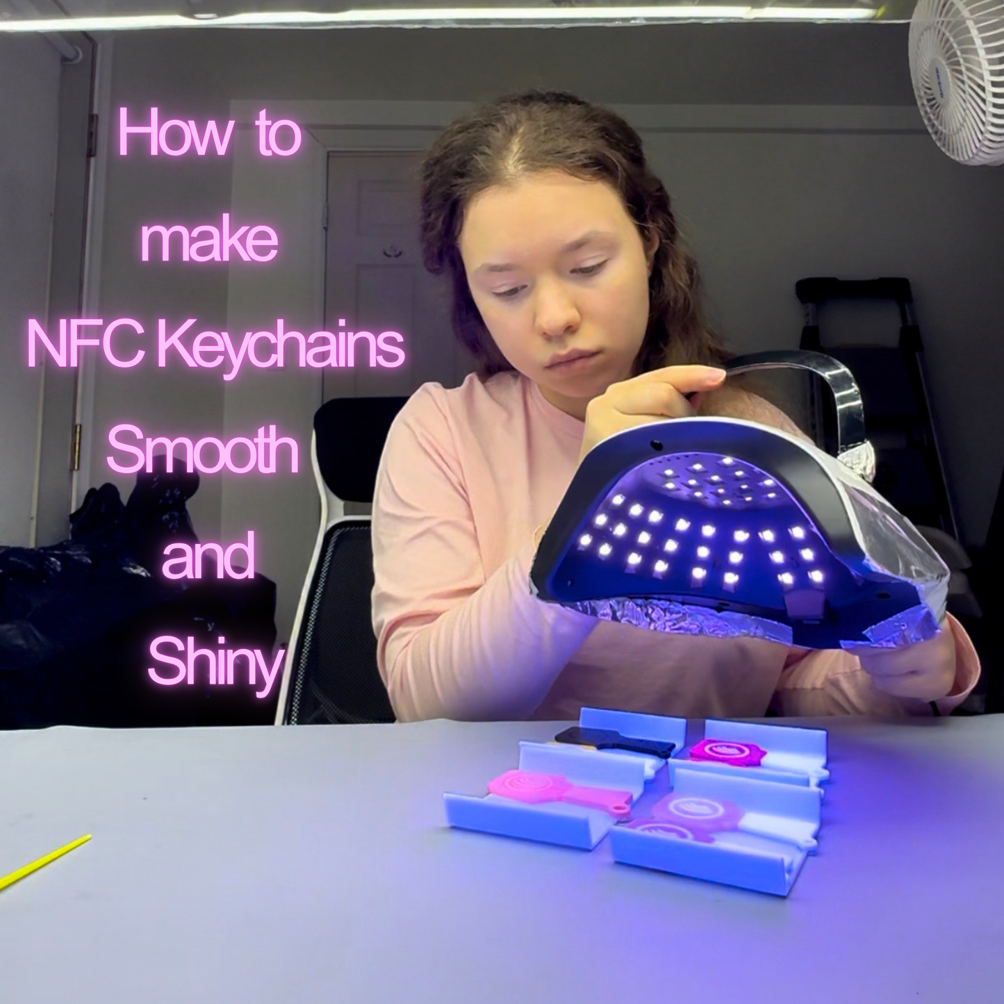 Course on How to make the keychains smooth & shiny