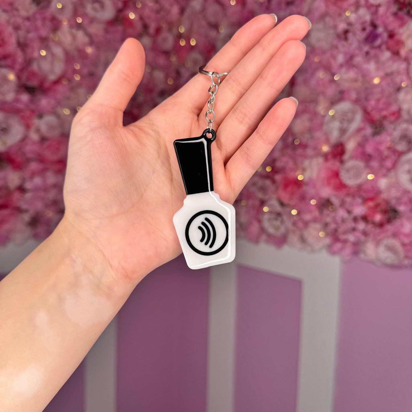 NFC Nail Bottle KeyChain Free Delivery