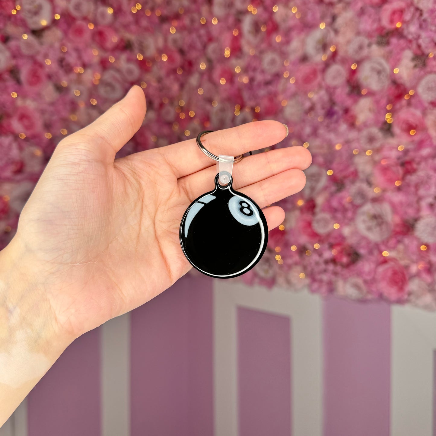 NFC 8 Ball keychain Free  US Delivery