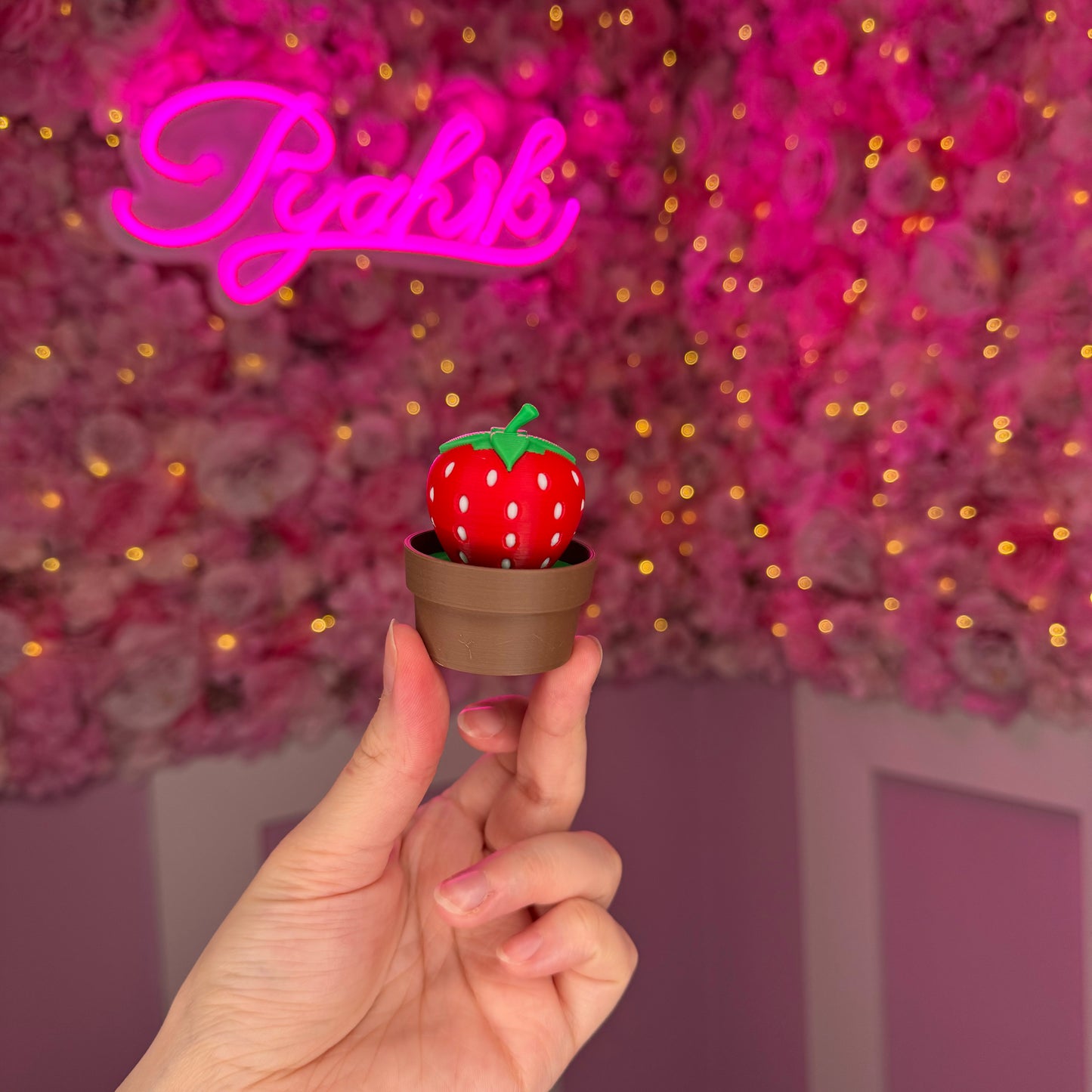 Strawberry Clicker  FREE U.S. Shipping