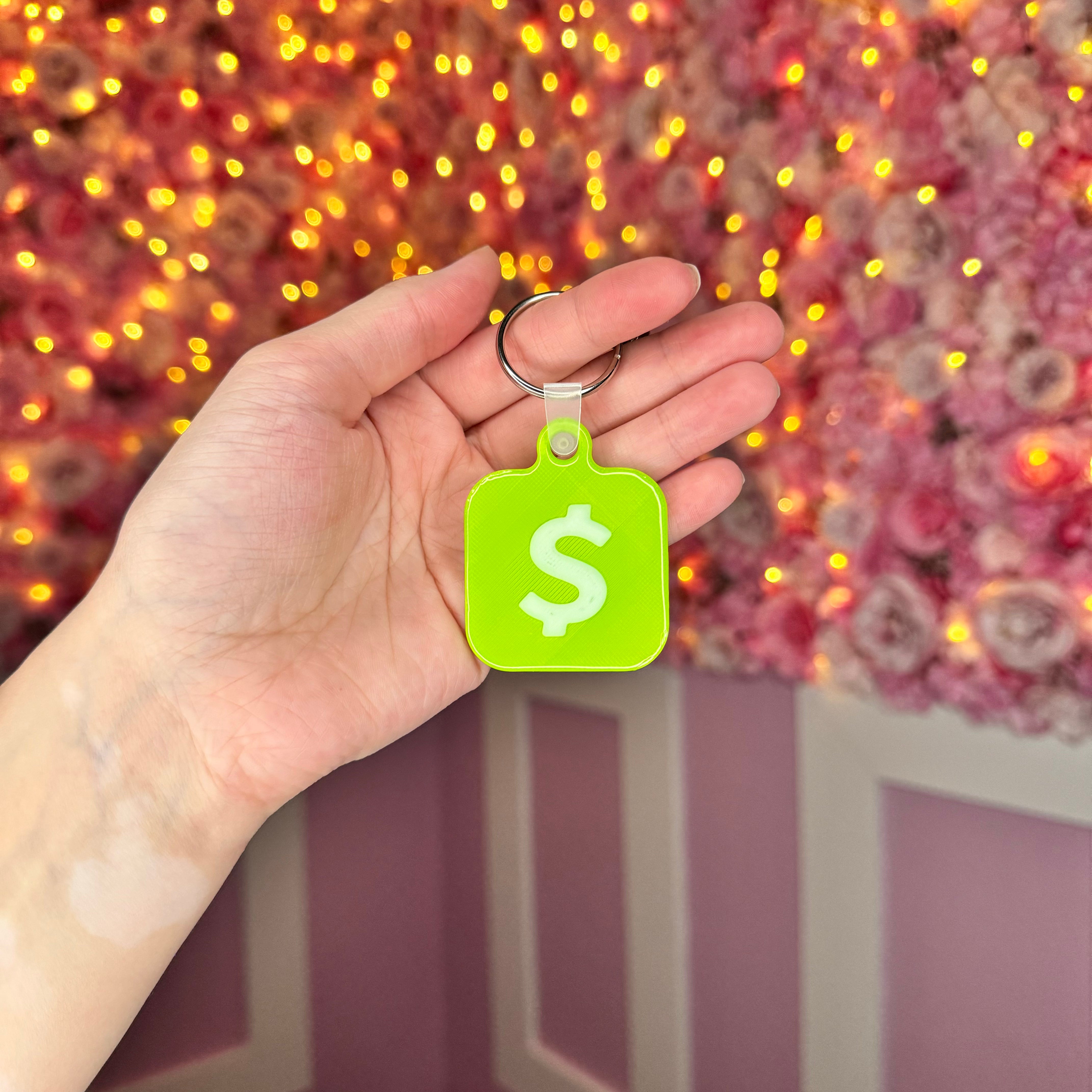 NFC CashApp keychain Free US Delivery – Pyahik nameplates