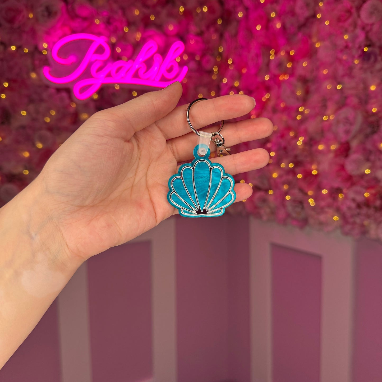 NFC Sea Shell keychain Free US Delivery