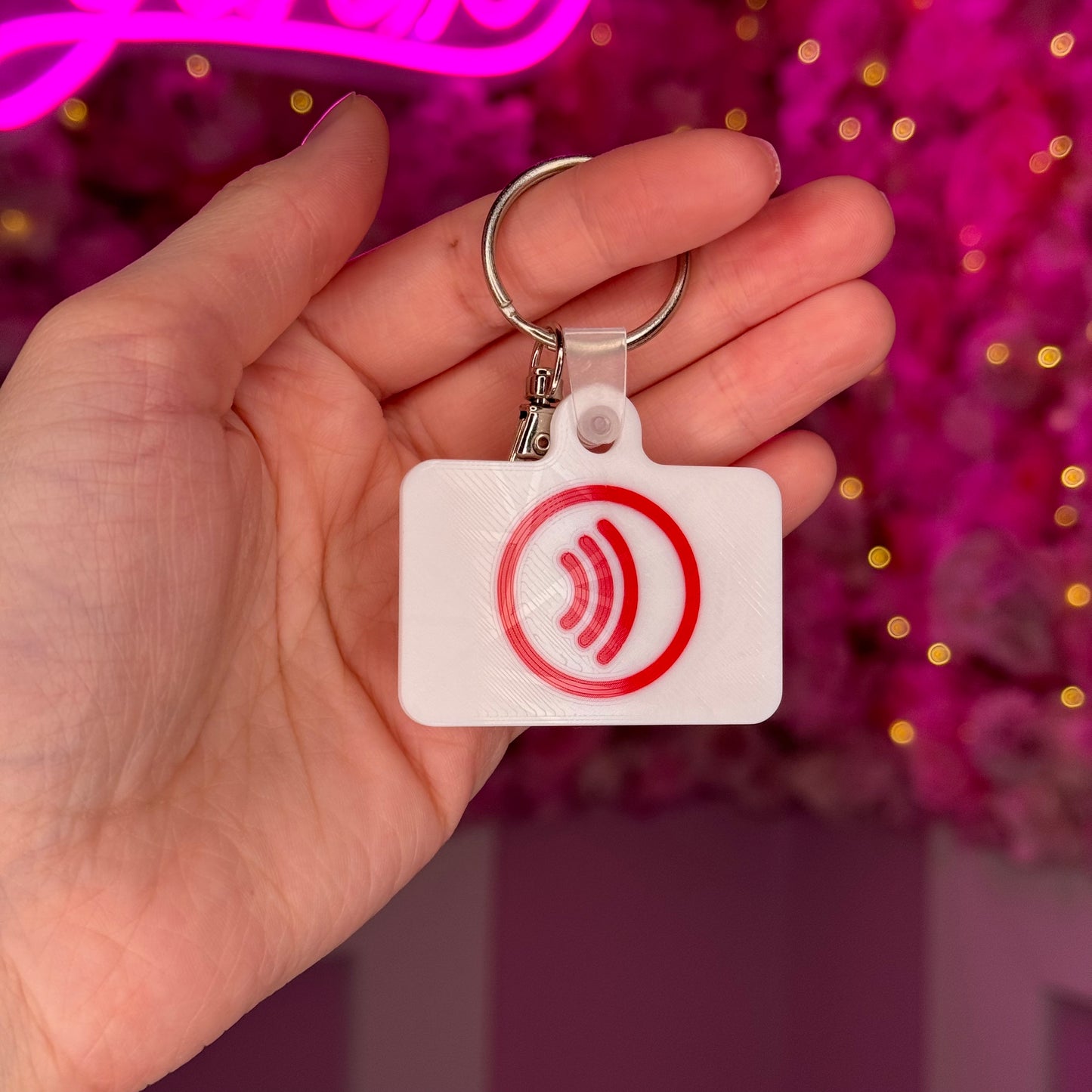 NFC Letter keychain Free US Delivery