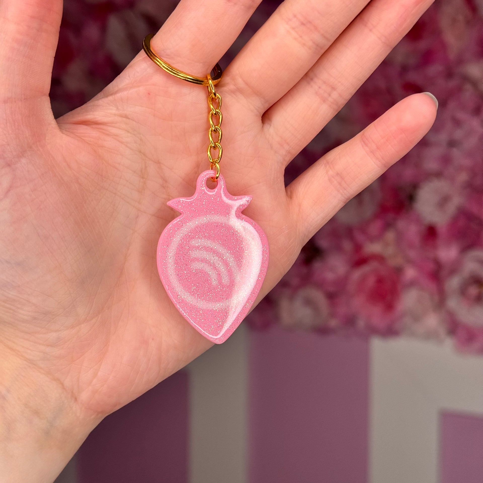 【韓国スタバ】22Valentine★Sweet love pink key chain Starbucks Korea 22 Sweet Love Pink Key Chain 2022 Valentine