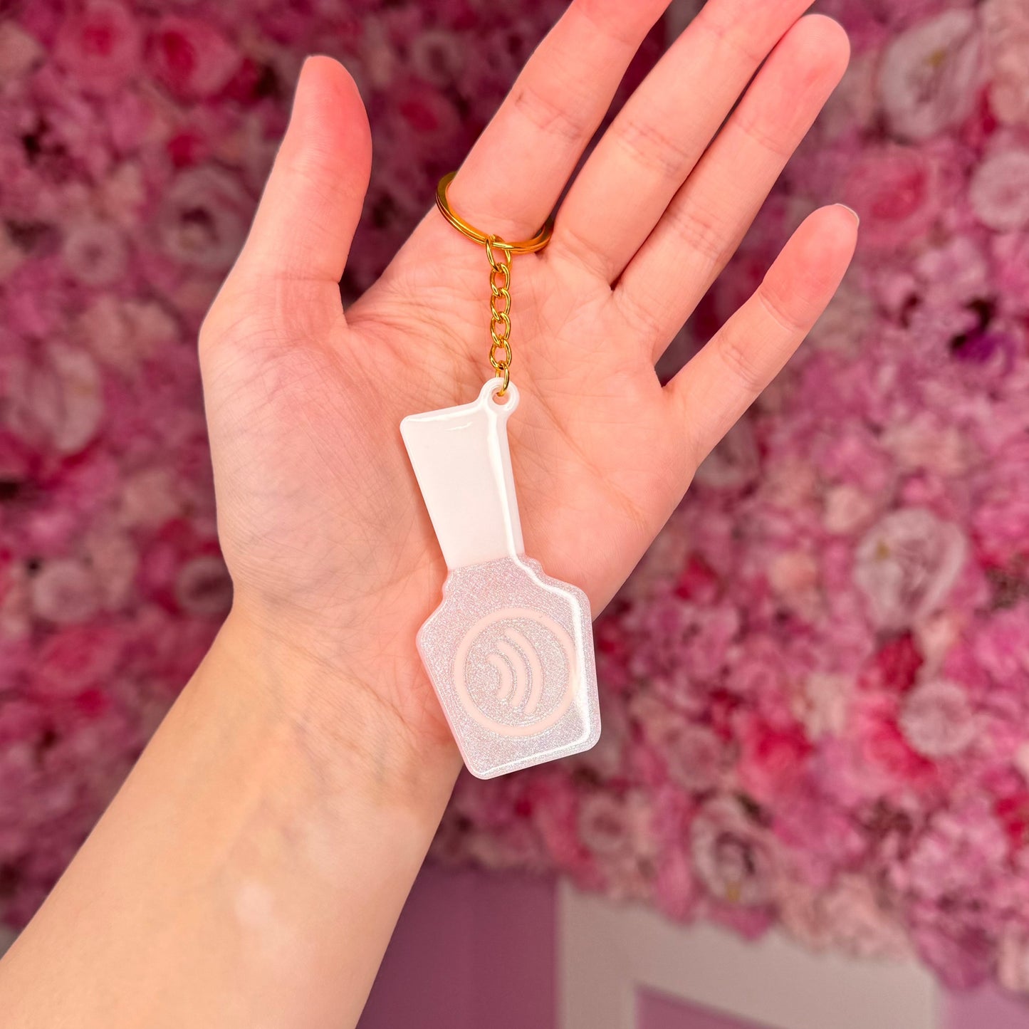 NFC Nail Bottle KeyChain Free Delivery