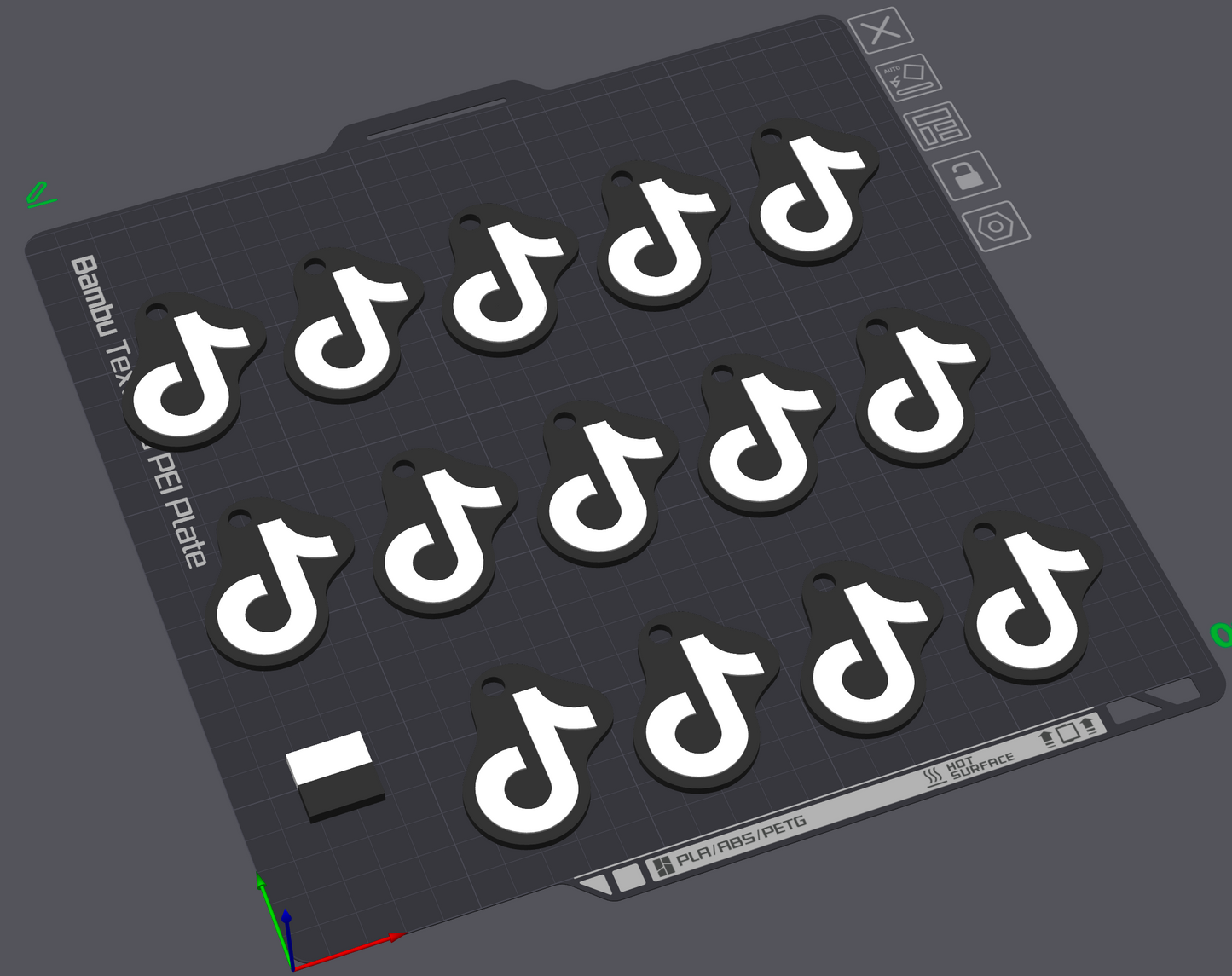 Social Media bundle (7 STL designs)