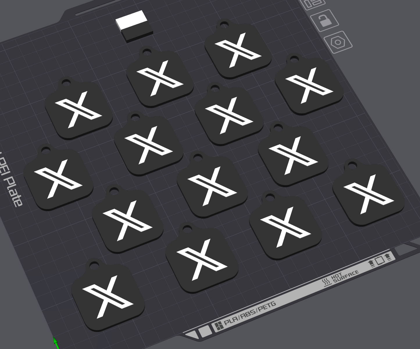 Social Media bundle (7 STL designs)