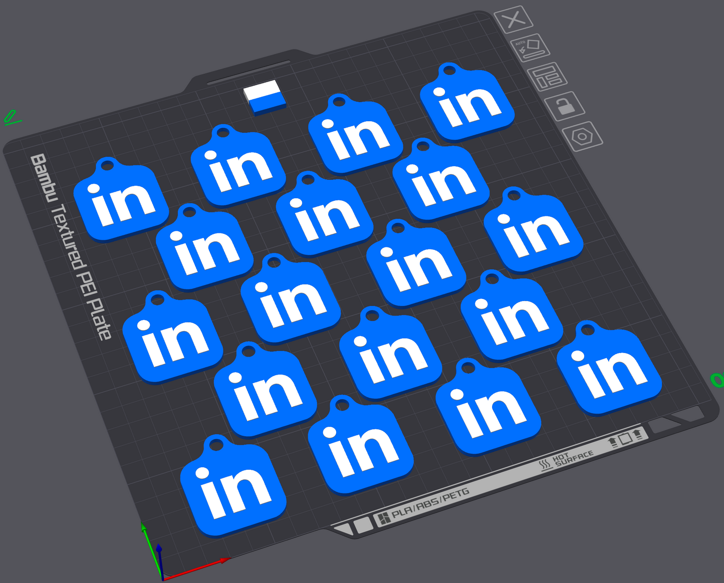 Social Media bundle (7 STL designs)