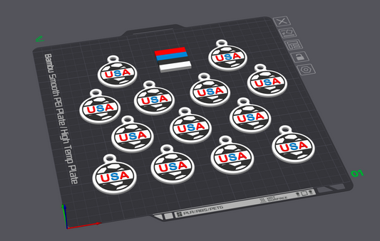 Soccer Ball Keychain STL