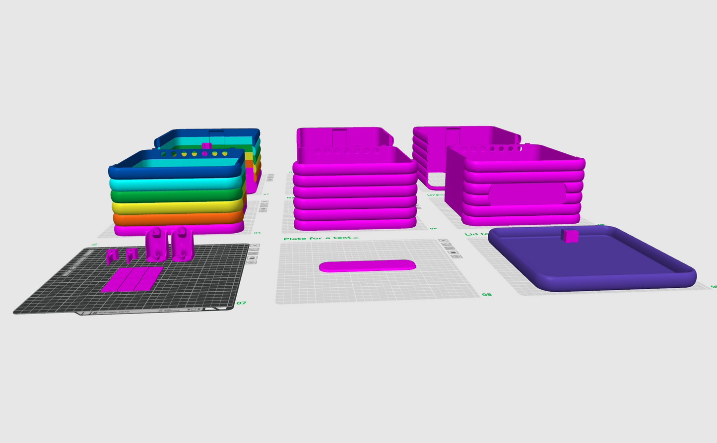 Marshmallow Organizer STL