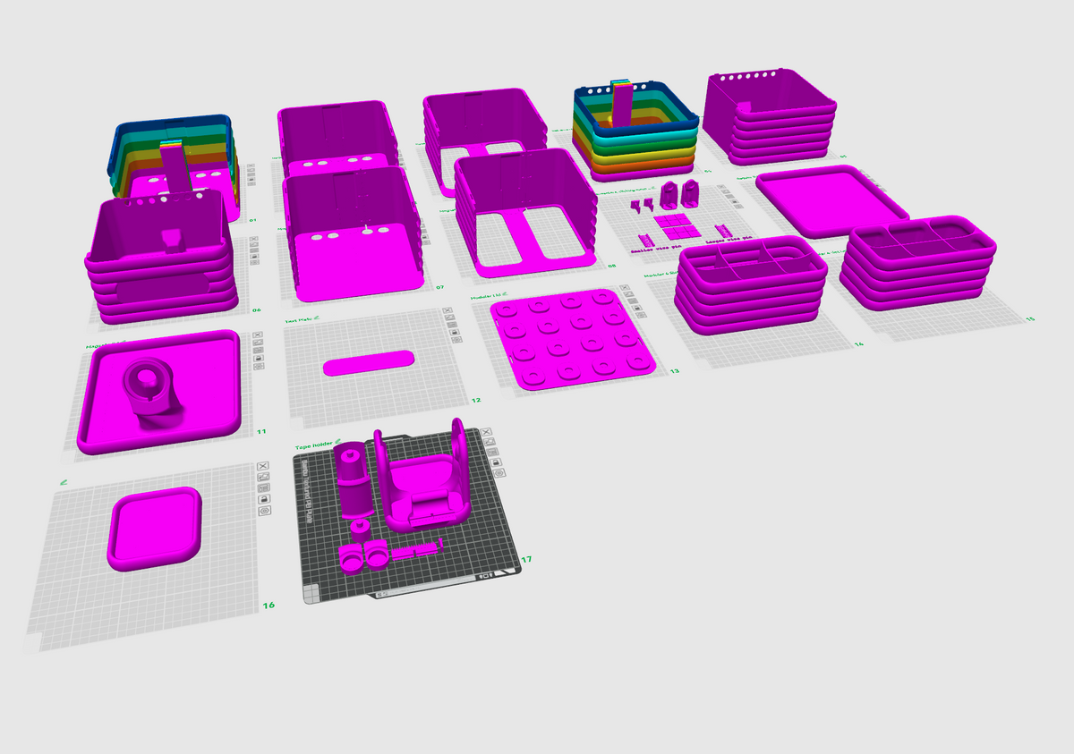 Marshmallow Organizer STL