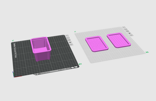 Teeny Tote STL file only PERSONAL USE ONLY